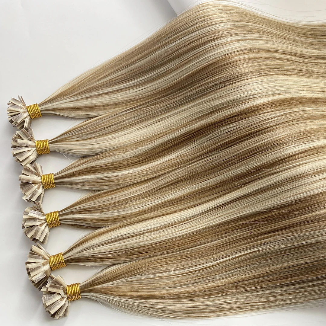Soft And Silky Flexible and Adjustable Flat And Comfortable Flat Tip Keratin Hair Extensions