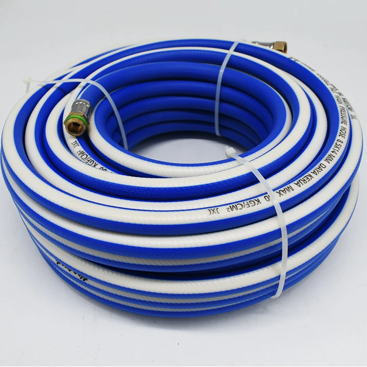8.5mm agriculture PVC Spray Hose power sprayer pump hose pipe high pressure braided hose B.P.160BAR 8.5mm 100m