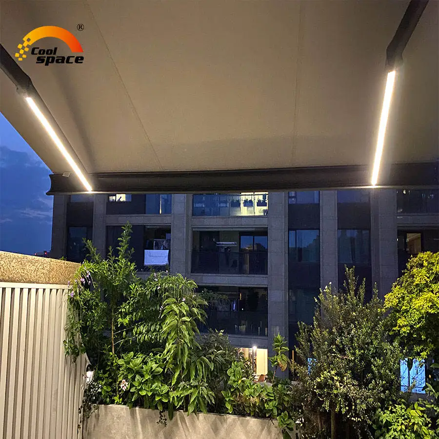 Garden Awning Folding Canopy Window Awnings Pergola Retractable Aluminum Fabric Automatic Aluminum Outdoor