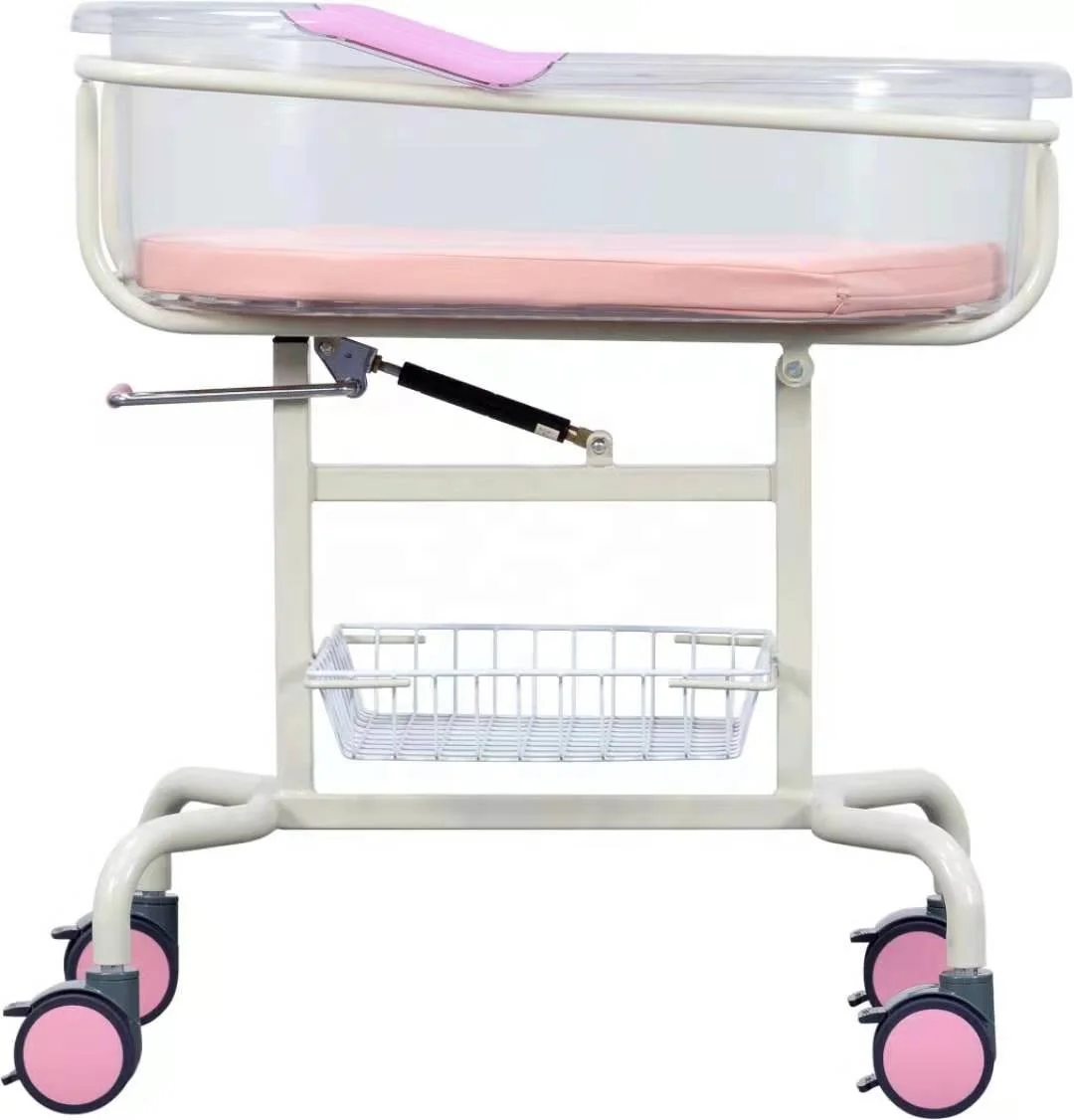 2 in 1 Bassinet,Portable Folding Baby Bassinet Breathable Newborn Cradle Rocking Basket Soft Beside Sleeper Washable Infant Bed