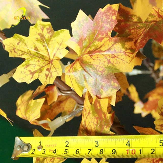Wholesale PVC LED Tree Maple Leaf Lights IP65 Rated for Outdoor Christmas Landscape Wedding Home Decoration
