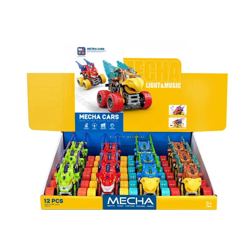 Promotional Hot Selling Customized 4WD 360 rotation Inertia Off-Road Car with music and light