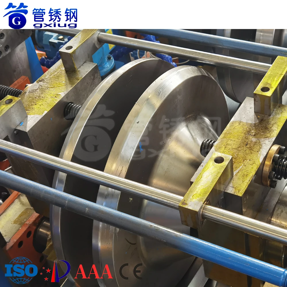 GXG Direct Square Forming Of Carbon Steel Galvanized High Frequency Pipe Welding Machine ERW Tube Mill Without Change Mold