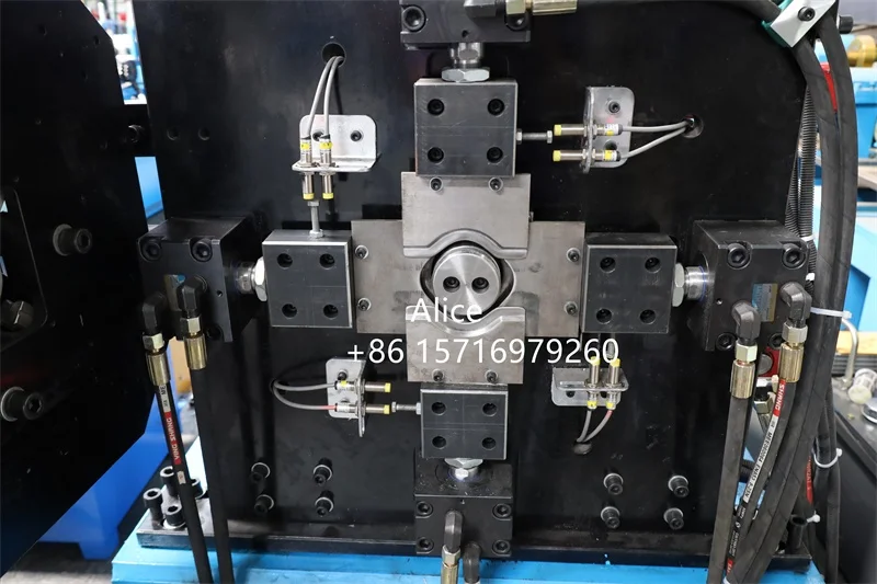 Full Automatic Rain water steel downpipe spout roll forming machine downspout making machine