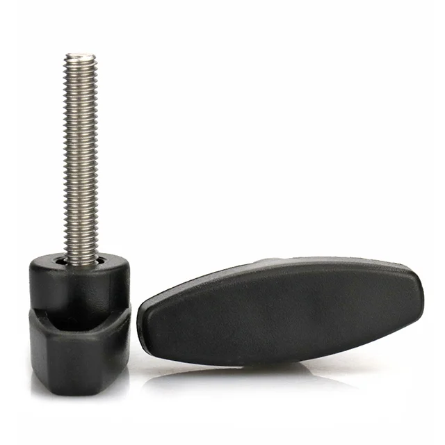 M4 M5 M6 M8 M10 China Made New High Quality 304 1 word T-shaped rubber head hand screws