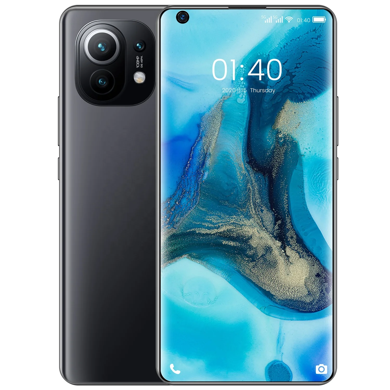 2022 New Arrival Dual SIM Card M11 Pro Smart Phone Advance 7.3inch Large Screen Mobiles Phone 16GB+512GB Unlocked Android Phone