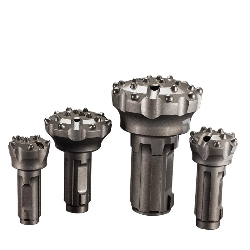 CIR90 low air pressure DTH drill bit Mining DTH hammer button bits rock borehole manufacturer