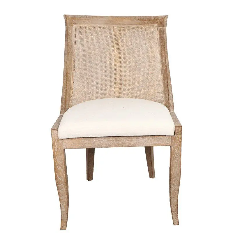 Vintage Villa & House Monaco Chair with tiny rattan