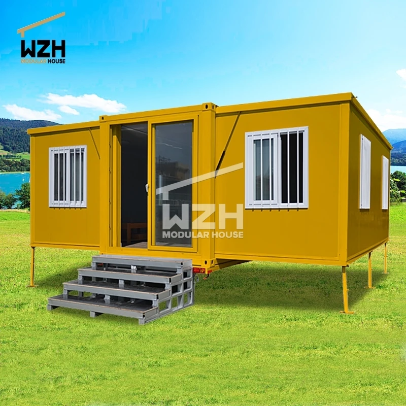 2023 luxury prefab modern container house mobile home on wheels housing expandablecontainerhouse ready house