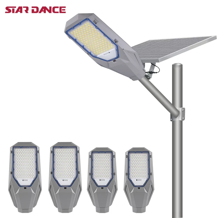 Star Dance High Brightness Pathway Light Smd Ip65 Outdoor Waterproof 100W Led Solar Street Light