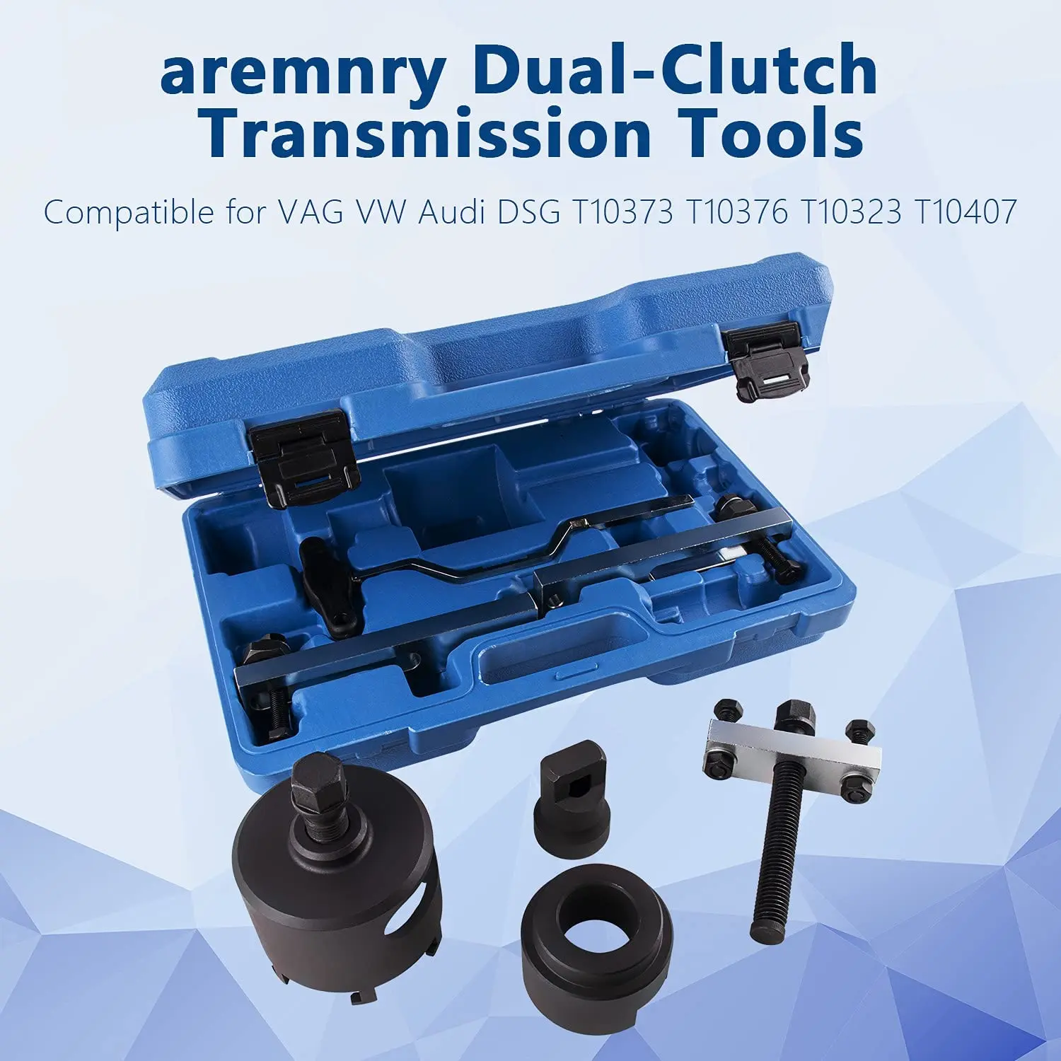 7 Speed DSG Clutch Installer Remover Dual-Clutch Transmission Tools Compatible for VAG VW Audi DSG T10373 T10376 T10323