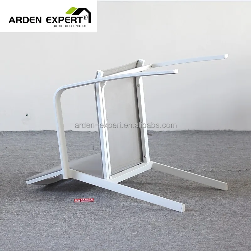 Outdoor Indoor Tsling Rustproof Patio Chair Garden Bar Chairs Material Aluminum