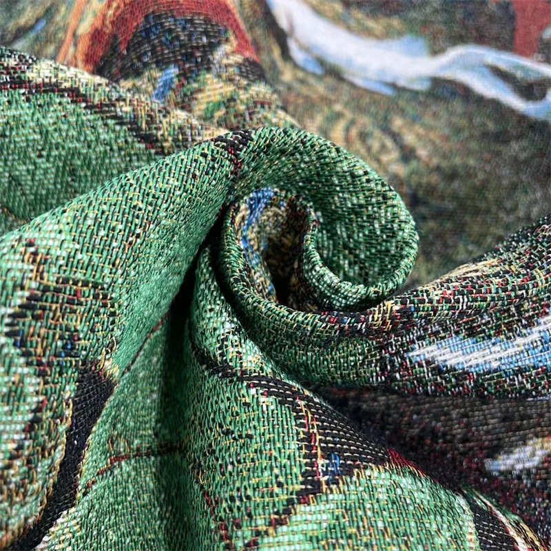 Тканый гобелен, жаккардовая ткань, гобелен на заказ, китайские производители ткани для одежды