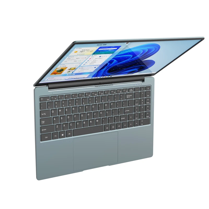 Ноутбук Win10, 15,6 дюйма, Intel Celeron, 4 ядра, 4 потока, J4125 8 Гб 258 ГБ SSD