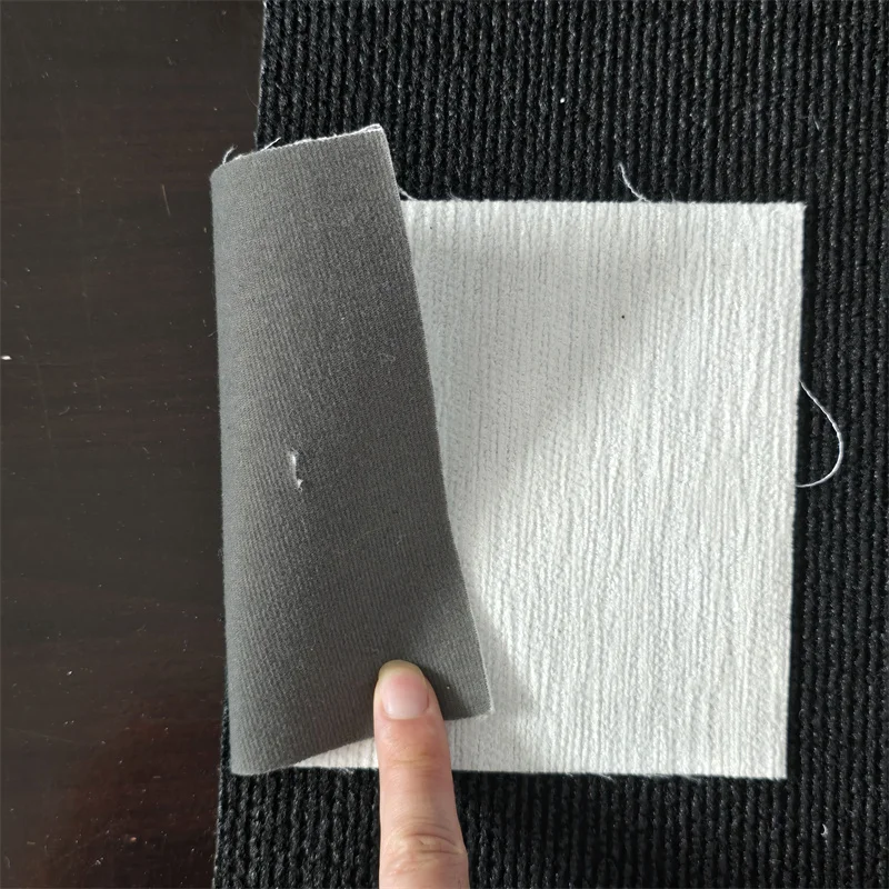 Residential Carpet Underlay Floor Covering Double Layers Area Carpet Mat