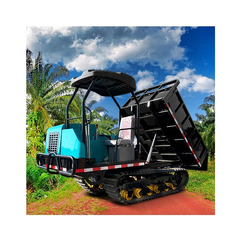 Factory Price Hydraulic Mini dump Crawler Trucks 3 Ton Load Tracked Dumper