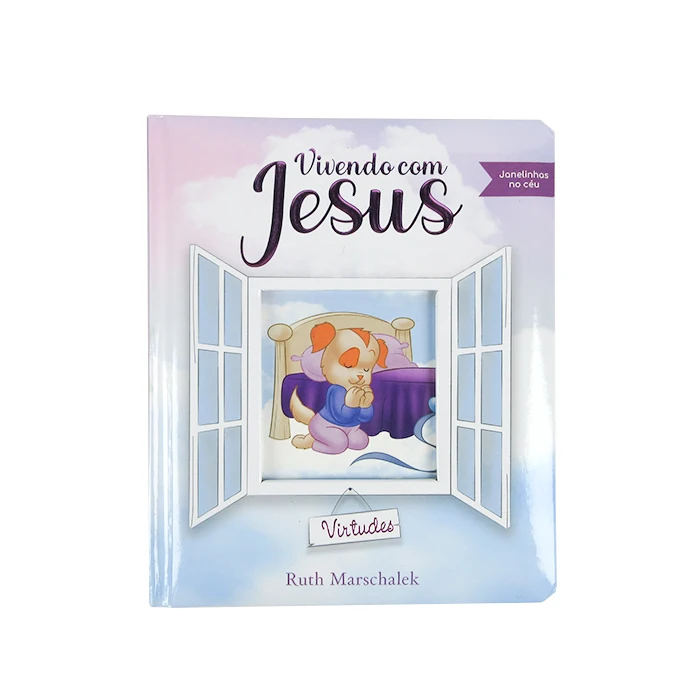 Personalized Full Color Hardback Cover Bedtime Bible Story Books Children Bible Books Jesus Christian Holy Bible Printing