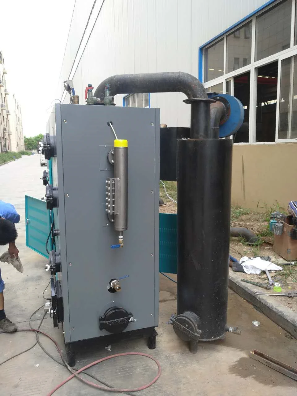 Professional Price Home Central Heating 500kg per hour Biomass Pellet Steam Generator