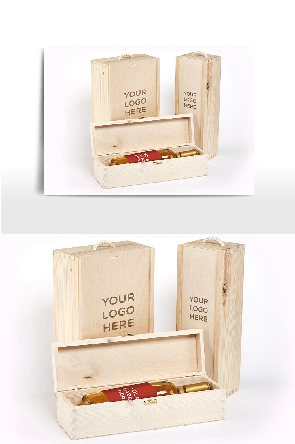 packaging gift paper wine shipping boxes and bag