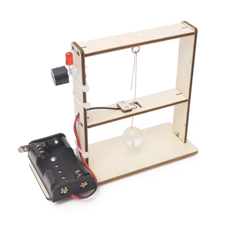 Toy DIY earthquake vibration sensor Physical Learning Toy Science Experiments Kits,STEM toy Learning Sets