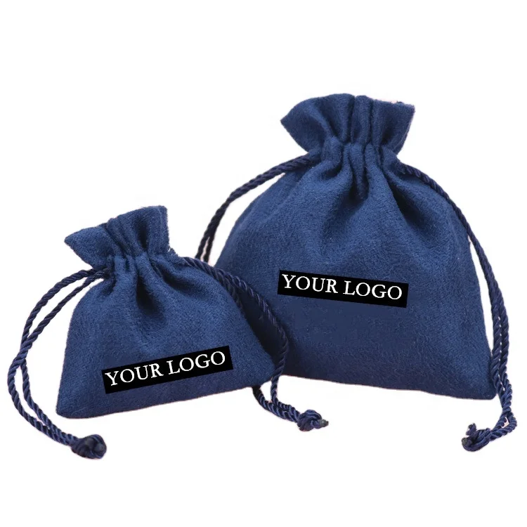 Packing Storage Jewelry Pouches Drawstring organizer Velvet Gift Bags Big Flannelette Jewelry Bags and Packaging for Ebook