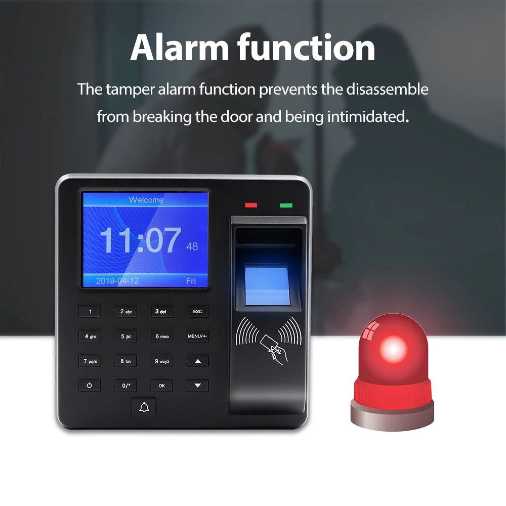 Cheap Price Multi-language Off Network Biometric Fingerprint Reader Access Control Terminal for Building Gate M10