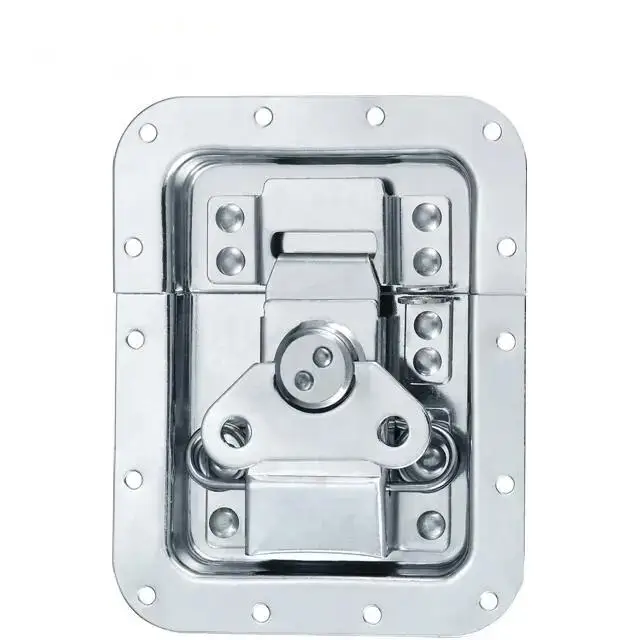 Dish Type Butterfly Lock China Hardware Flight Case Metal Speaker Box Lock Dish Type Butterfly Lock Speaker