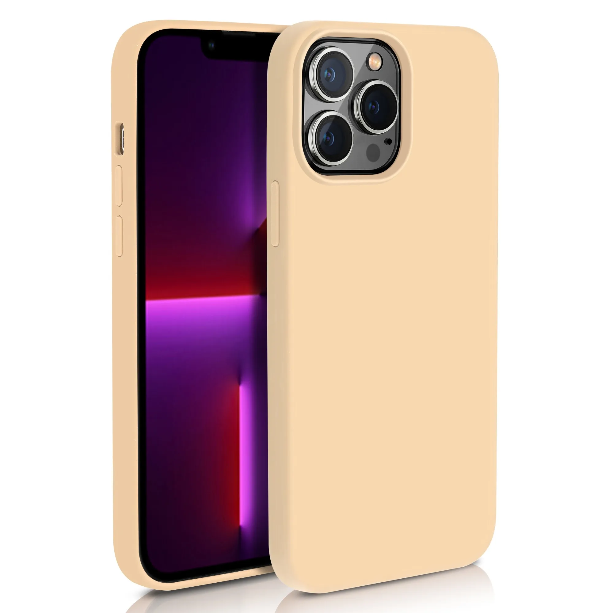 Protective Case Luxury Mobile Phone Bags Accessories Matte Plating Square Frame Thin Phone Cases Custom For iPhone 13 Pro Max