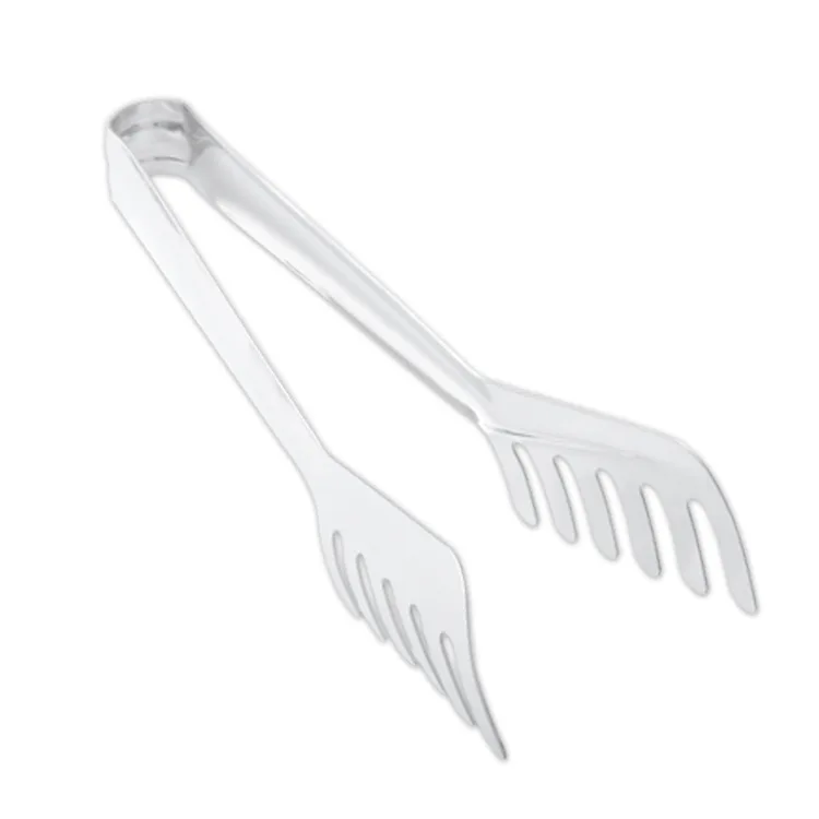 Food Clips 430 Stainless Steel Bread Food Noodles Food Flip Pasta Spaghetti Tongs Round Head Thickening Western Restaurant Tool