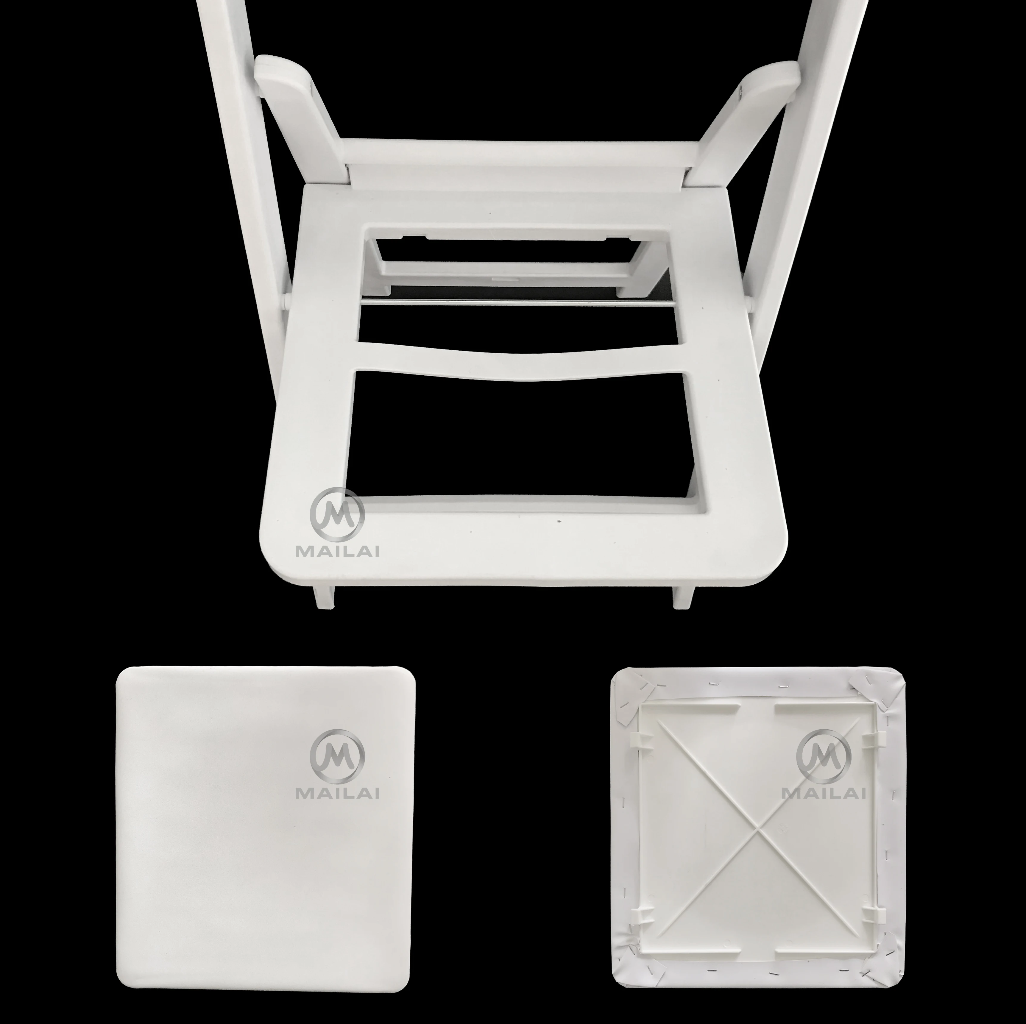 Whole Sale Garden Resin Folding Chair Wedding Dining Folding Plastic Chair