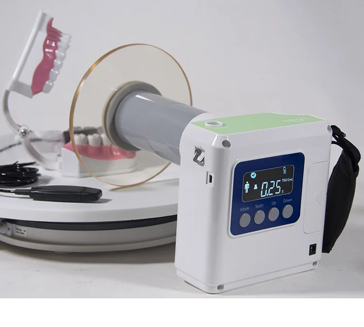 70 KV 2 mA Portable Dental X Ray Machine Unit with Lead Plate