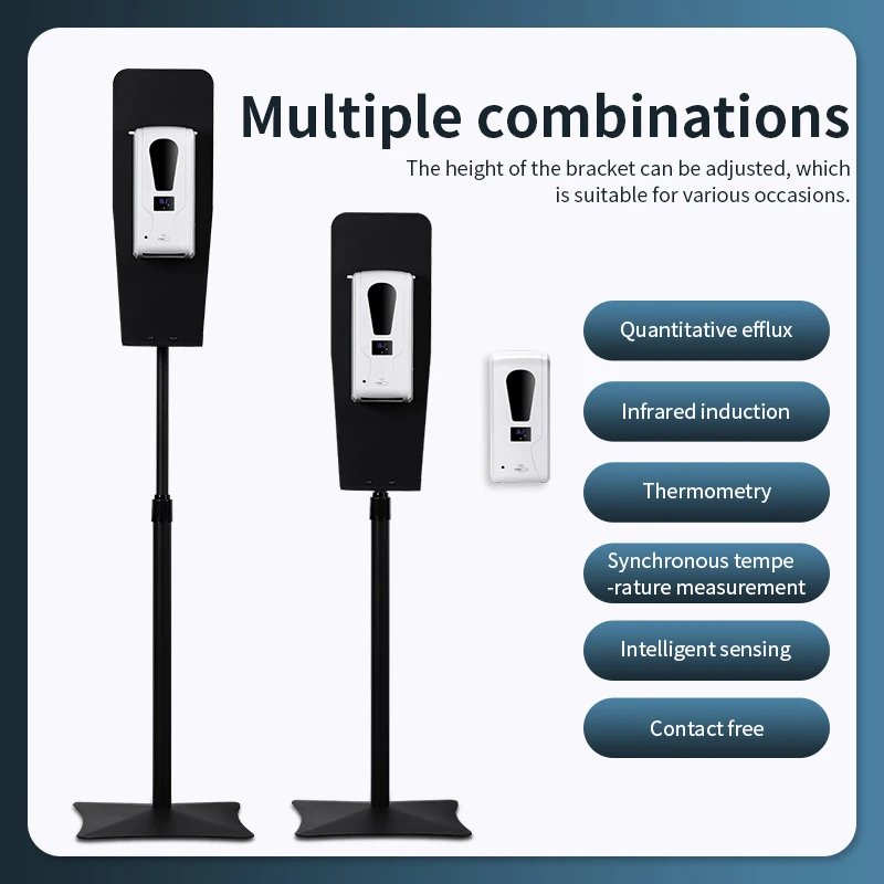 Intelligent Liquid Kitchen Soap Dispenser Aerosol Dispenser Automatic Spraying With UV Light