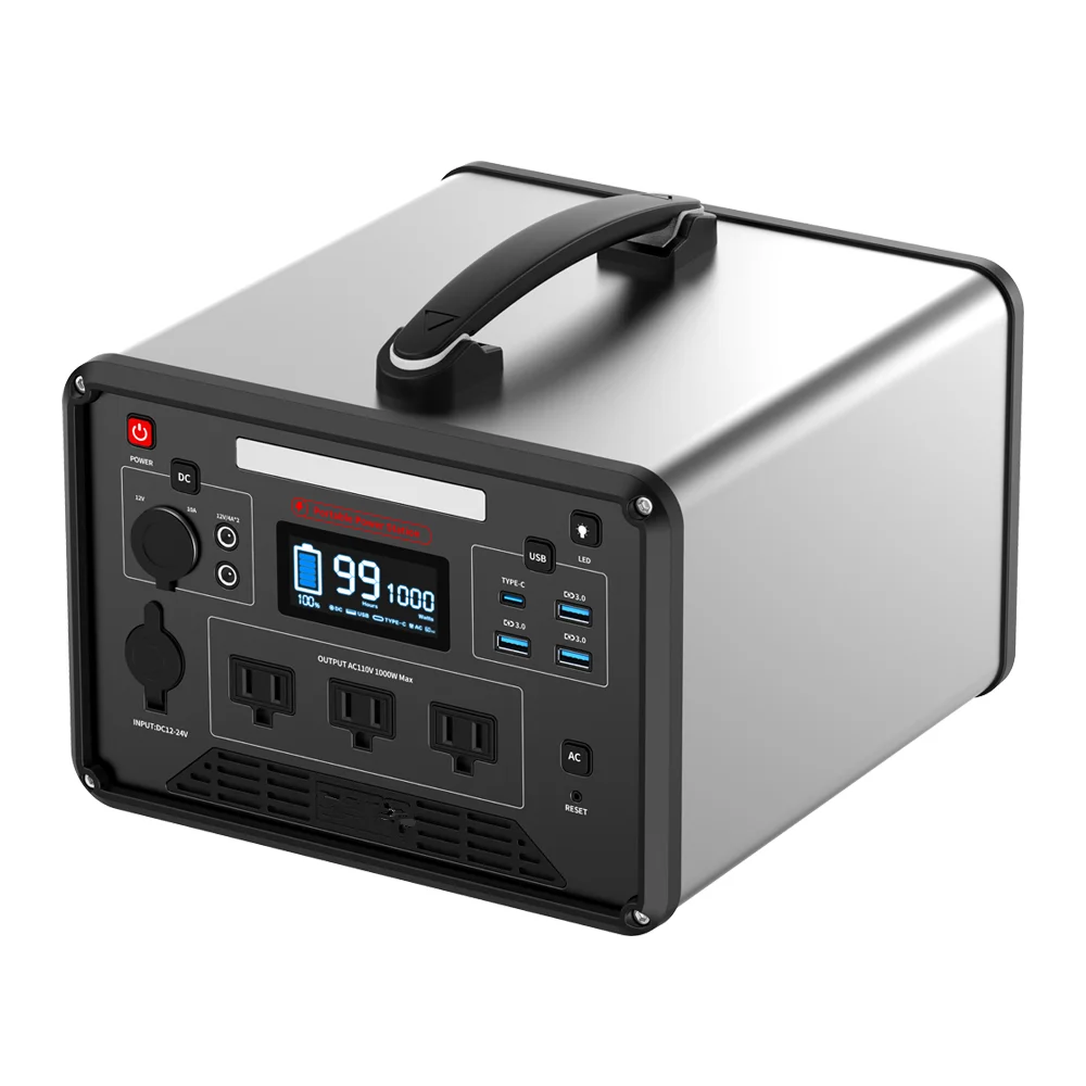 YX outdoor cooking1000w camping battery power supply portable power box for camping
