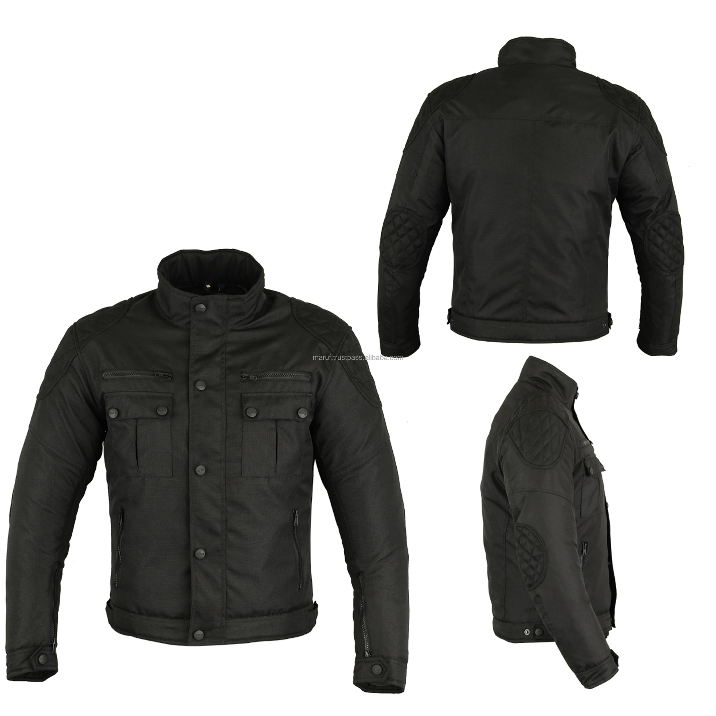 High Quality Customized Logo Patch Unisex XXL Sportswear Motorcycle Racing Cordura Textile Jacket