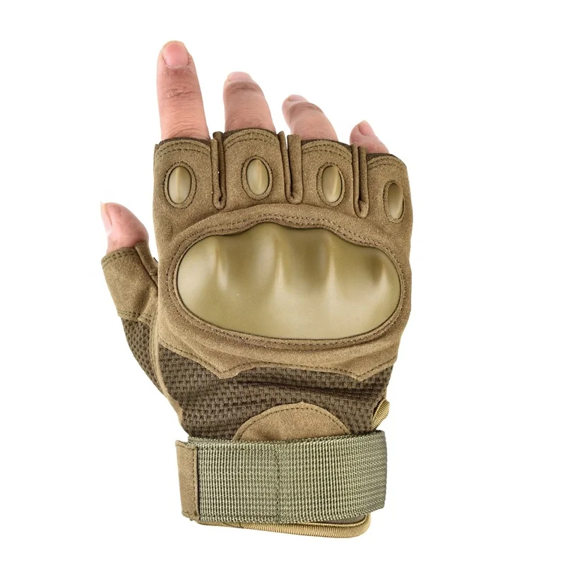 Перчатки на полпальца для спецназа, полицейские тактические перчатки с защитой от порезов