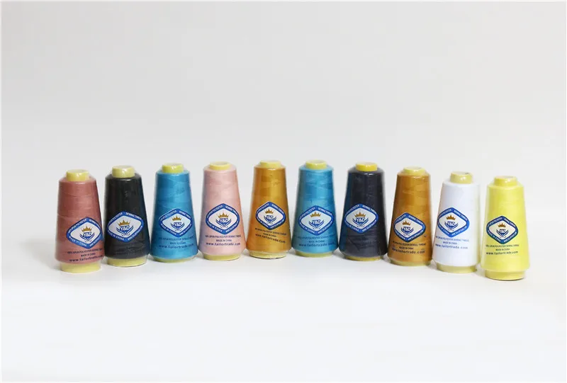 
40/2100% Polyester Material polyester sewing thread 