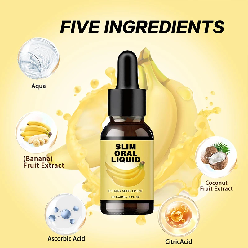 Wholesale Hot Selling Slimming Oral Liquid Drops Fitness Slim Oral Liquid Drops Fat Burner Liquid Drops