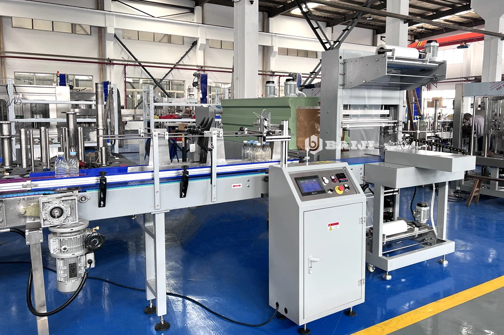 Automatic 3 in 1 rotary small bottle fruit juice making filling machine production line