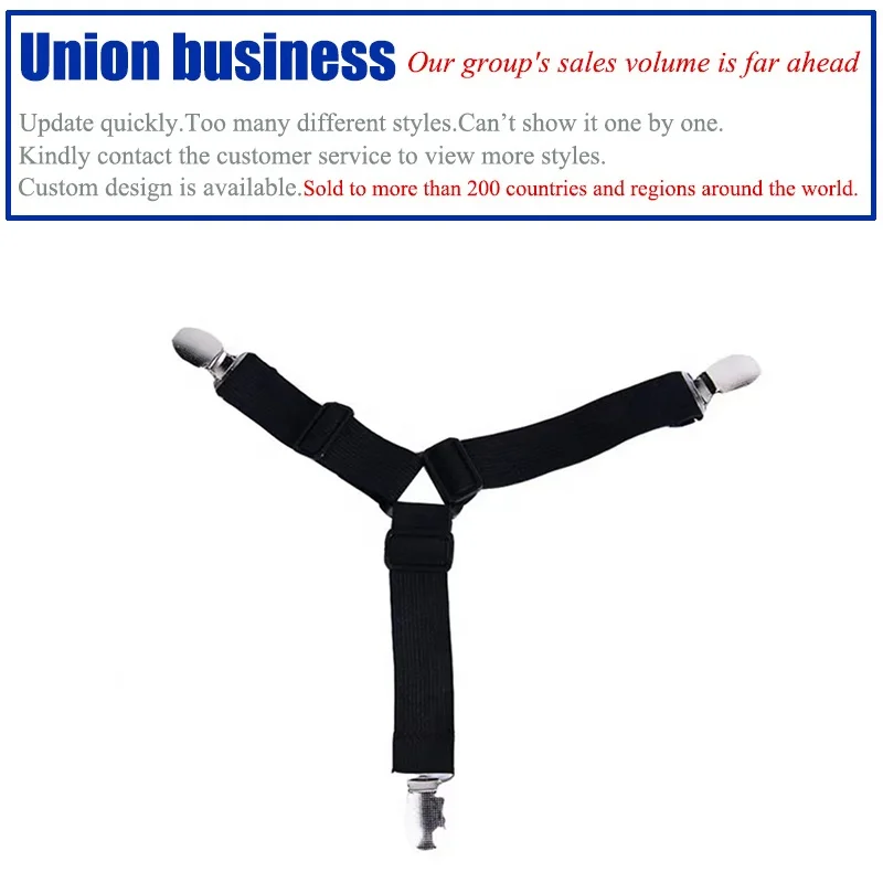 Bed Sheet Holder Straps Clip Corner Bands Suspenders For Flat Or Fitted Sheets Multi Colors Bedsheet Holders