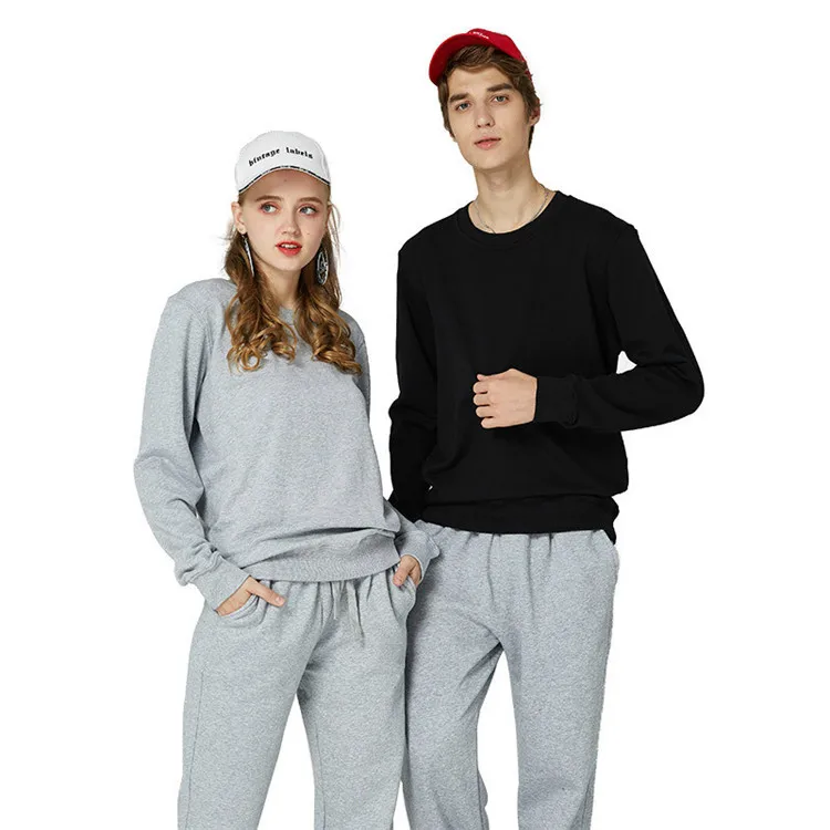 300 gsm высококачественный мужской пуловер унисекс с длинным рукавом, однотонный, от производителя, с логотипом на заказ, оптовая продажа, спортивное пальто, Свитшот