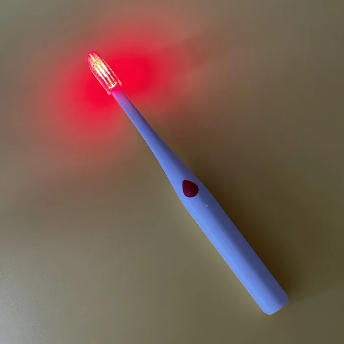 Dental Photo Therapy UV Teeth Whitening LED Light Toothbrush LED Teeth Whitening Toothbrush