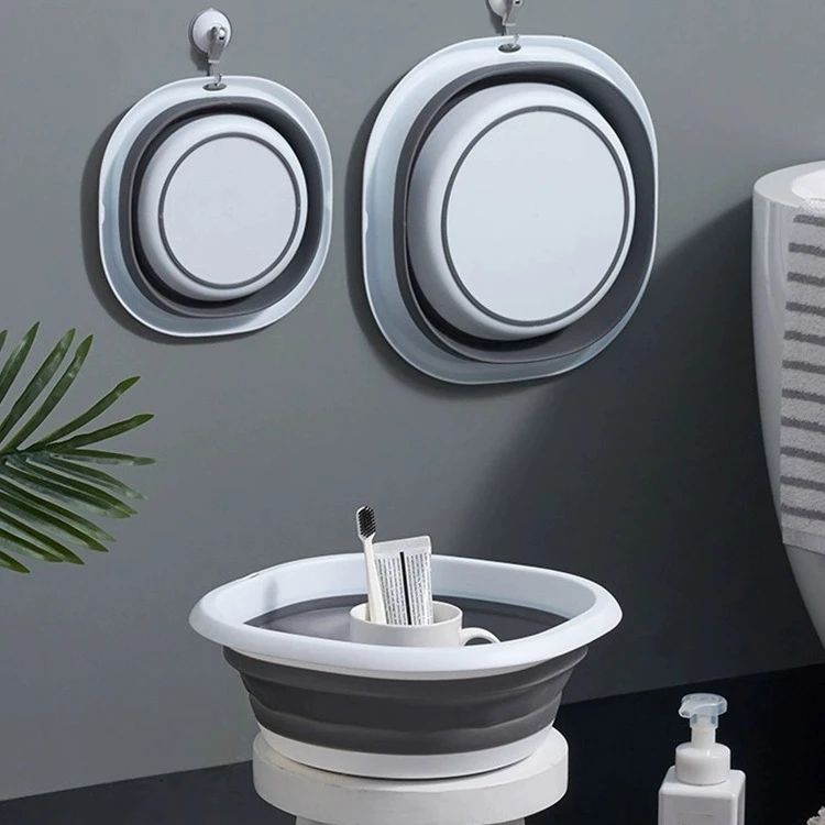 Collapsible Camp Wash Basin Water Storage Collapsible basin for Travel  Washing Camping Fishing Outdoor foldable  water  basin