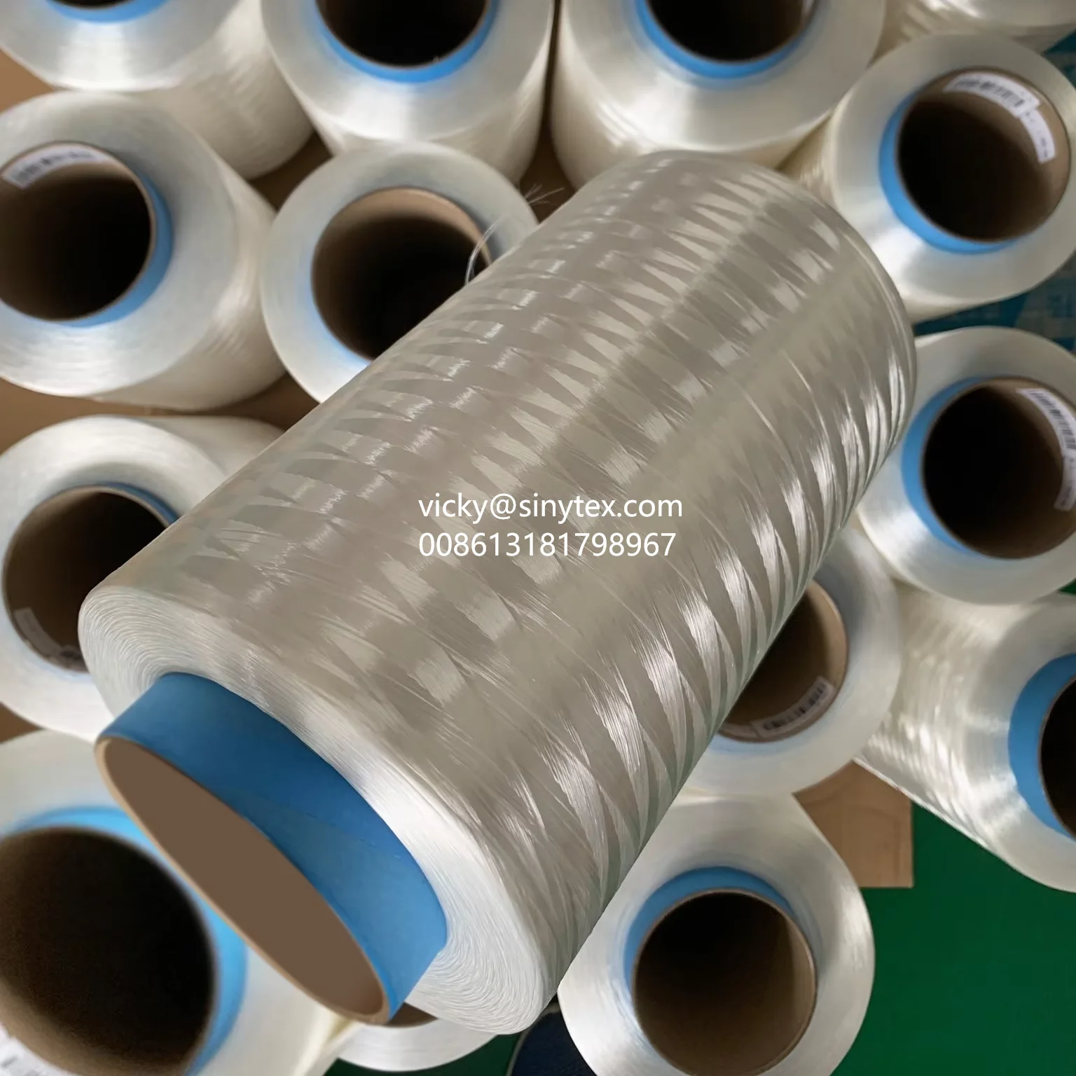 UHMWPE пряжа мультифиламентная волоконная полиэтиленовая прочная ткань веревочная веревка с высокой прочностью