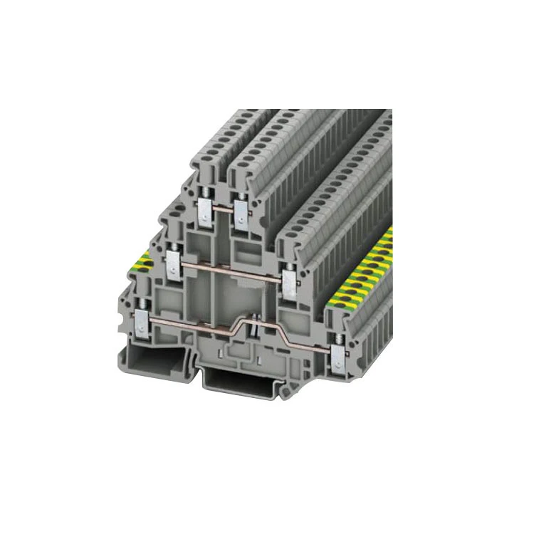 UT 2,5-PE/L оригинальный phoenix contact feed-сквозной модульный клеммный блок