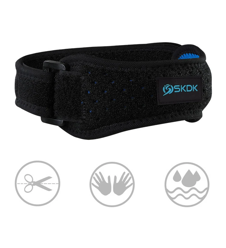 Compression Patella Band Running Sports Knee Support Shock Absorption Hiking Neoprene Knee Pads Logo Custom