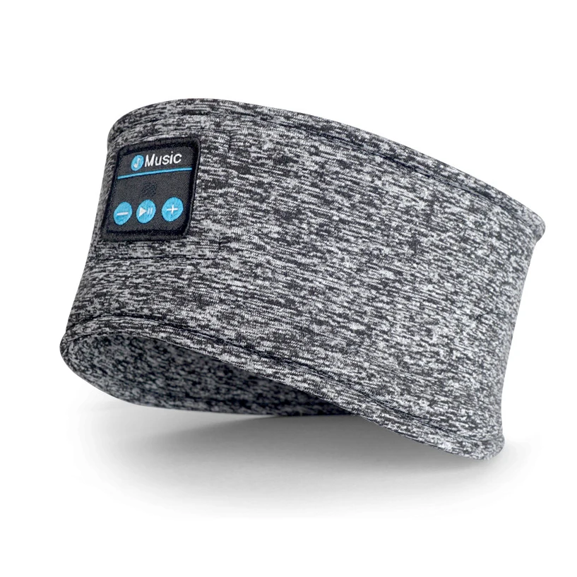 New design Sleep Head phone Headband Yoga Running Headband Blue tooth Music Sports headband wireless sleep headphones eye mask