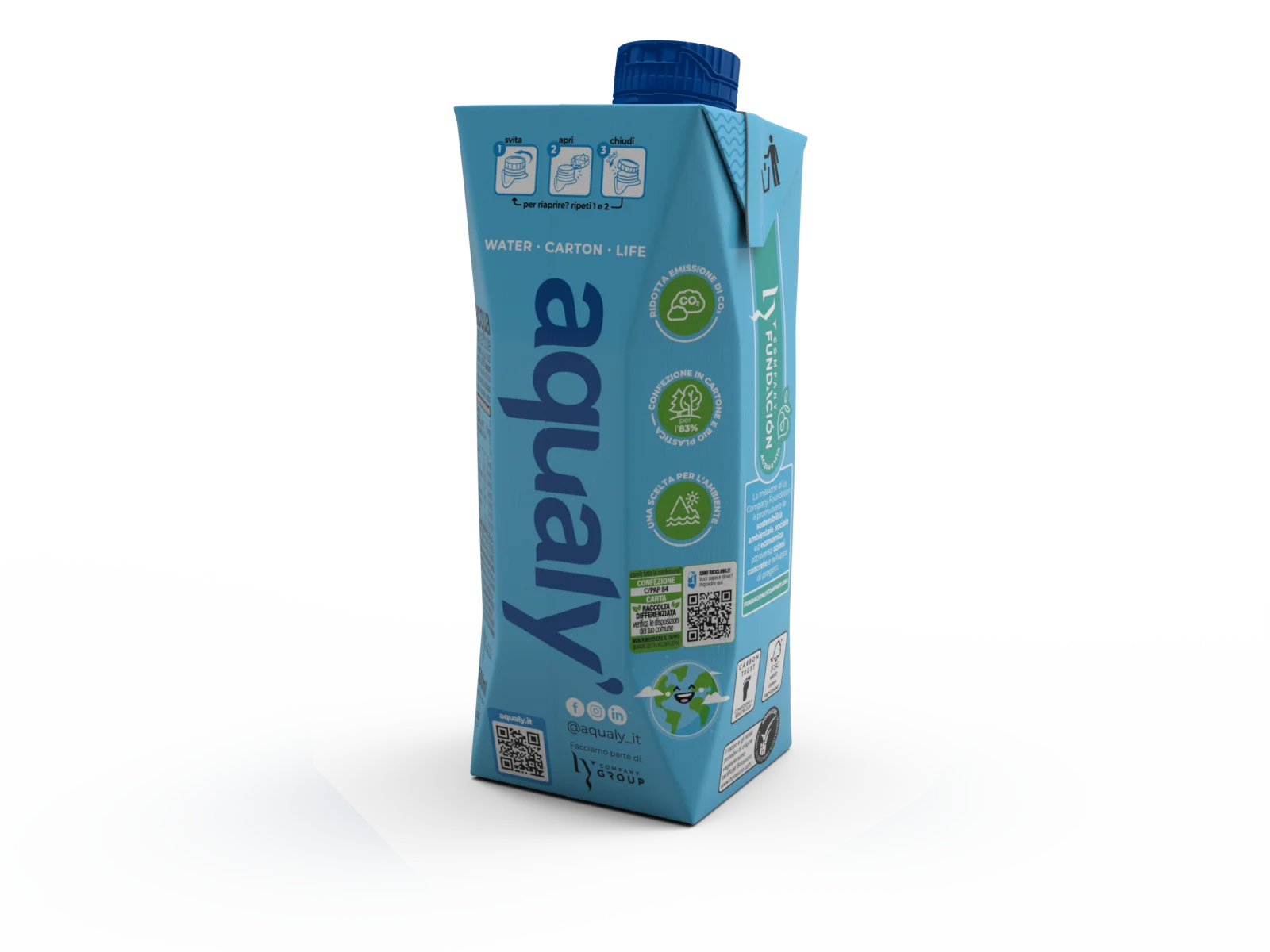 LY Company AQUALY 500ml Made in Spain Premium Enriched Still Water Natural Drink Water Wholesale for Export