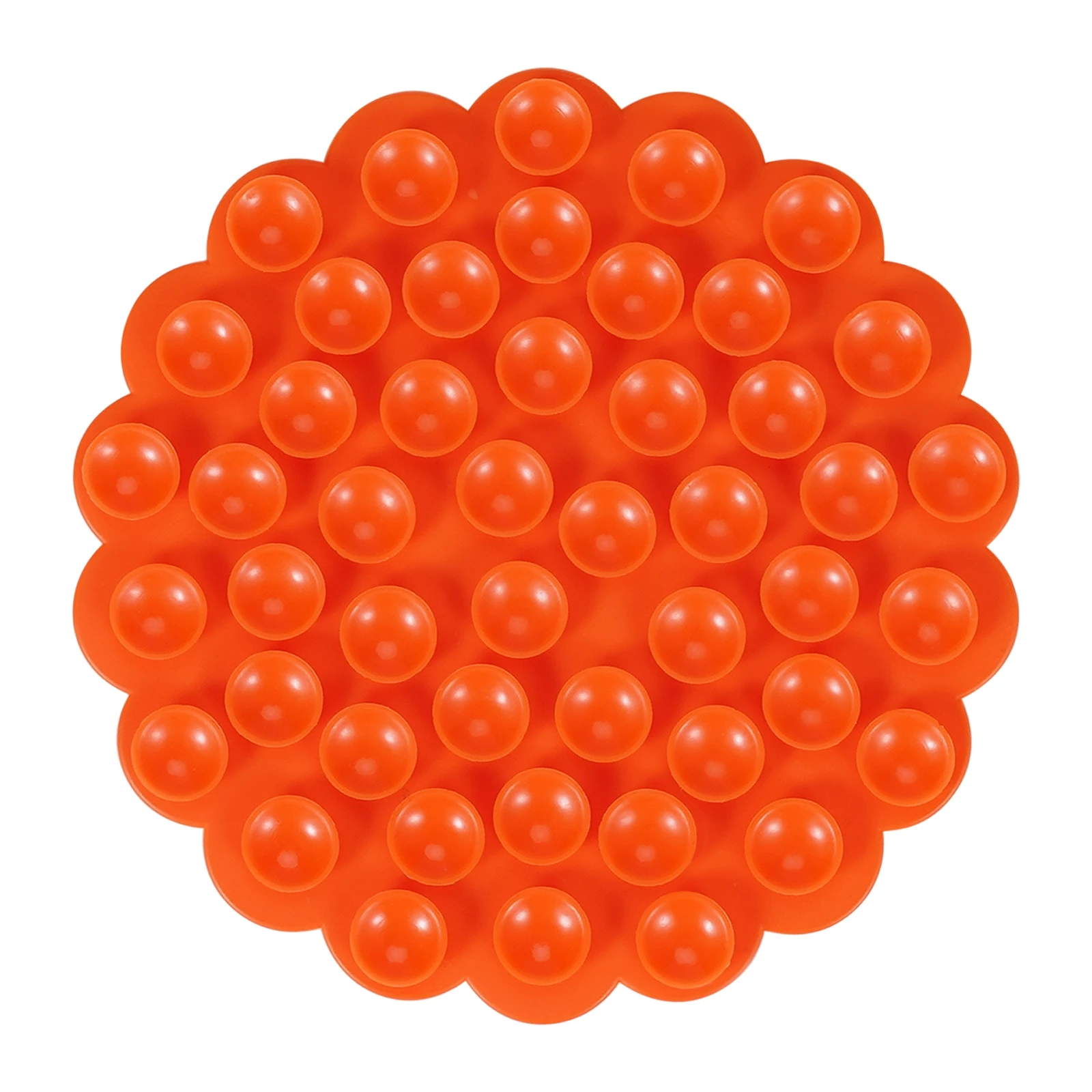 2022 New Amazon BSCI Sedex Factory Supply soft Double-faced Sucker round Squidopop throw it stress release toy