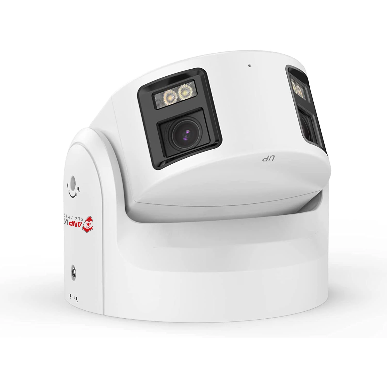 Anpviz POE IP камера видеонаблюдения 6MP видеорегистратор с двумя камерами панорамная 180 градусов изображение человека/транспортное средство обнаружения звук и мигание сигнализация 2-way