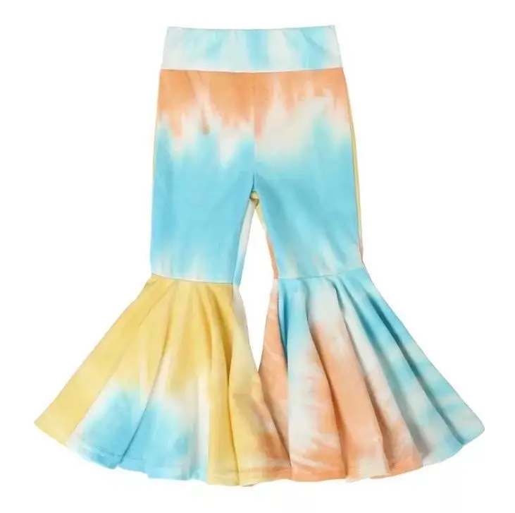 
High quality Mardi Gras Baby Kids Children bellbottoms Leggings New Girls Baby Slim Plain Color Arrival Spring Autumn Clothes 